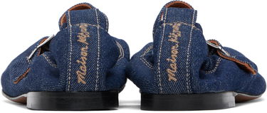 Tøj MAISON KITSUNÉ Maison Kitsuné Denim Ballerina Flats Blå | NW04302WW0081, 1