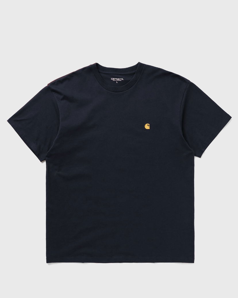 T-shirt Carhartt WIP Short Sleeve Chase T-Shirt Mørkeblå | I026391-00H.XX