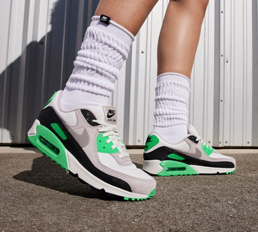 Sneakers og sko Nike Air Max 90 "Scream Green" W Grøn | fj3208-001, 3