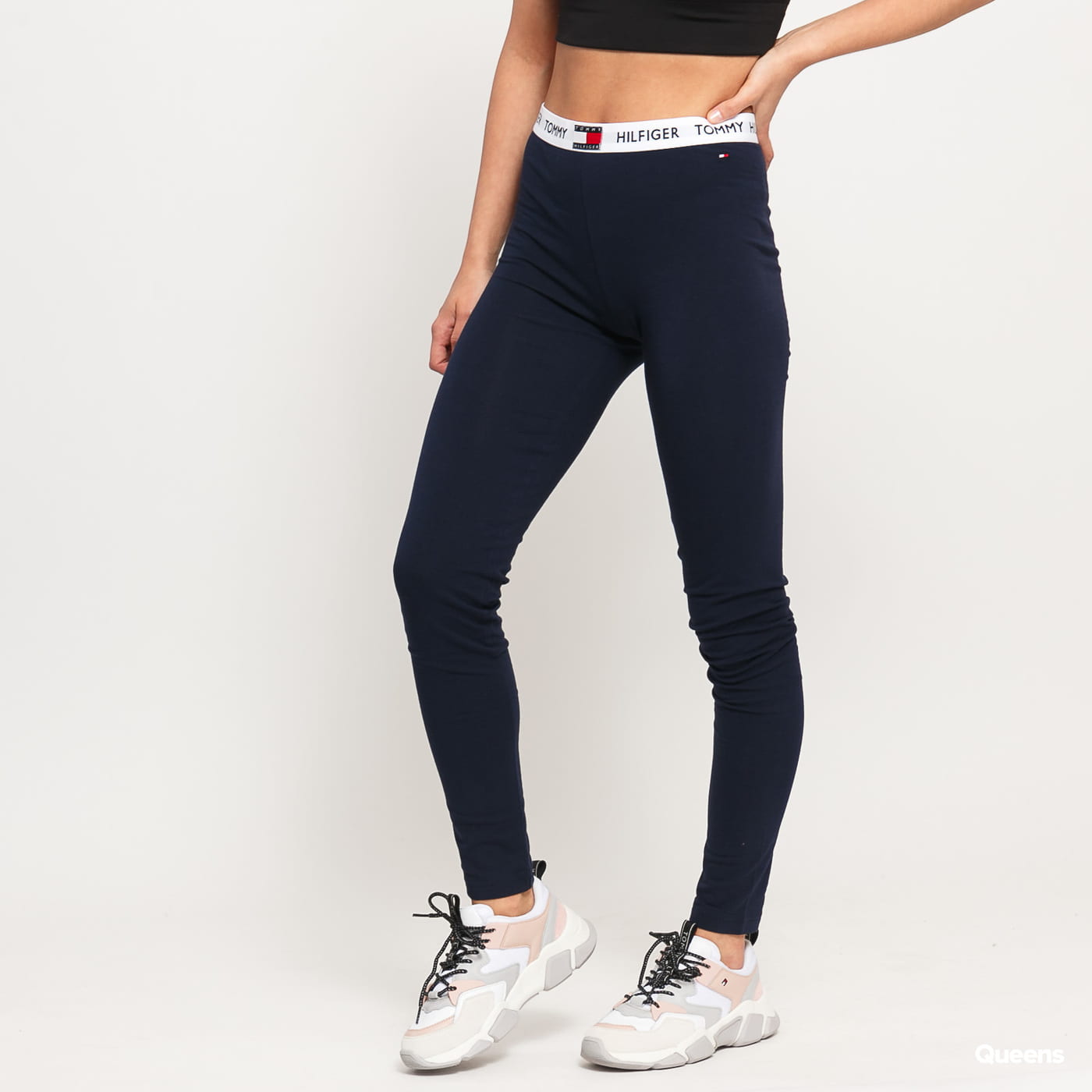 Leggings Tommy Hilfiger Legging Mørkeblå | UW0UW02343 DW5, 0