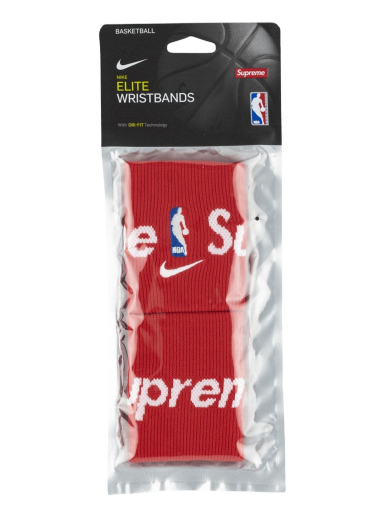 Tilbehør Supreme x Nike Elite wristbands Rød | SU744214518079
