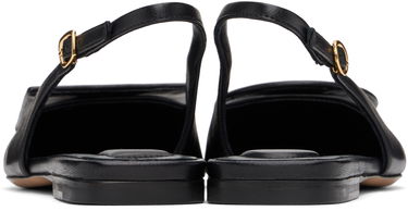Kjole Jacquemus Jacquemus Les Classiques 'Les Slingbacks Duelo Plates' Slingback Ballerina Flats Sort | 24E241FO077-3073, 1