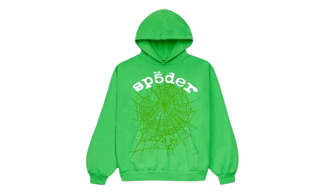 Sweatshirt Sp5der Legacy Hoodie L Grøn | SPIDER5, 0