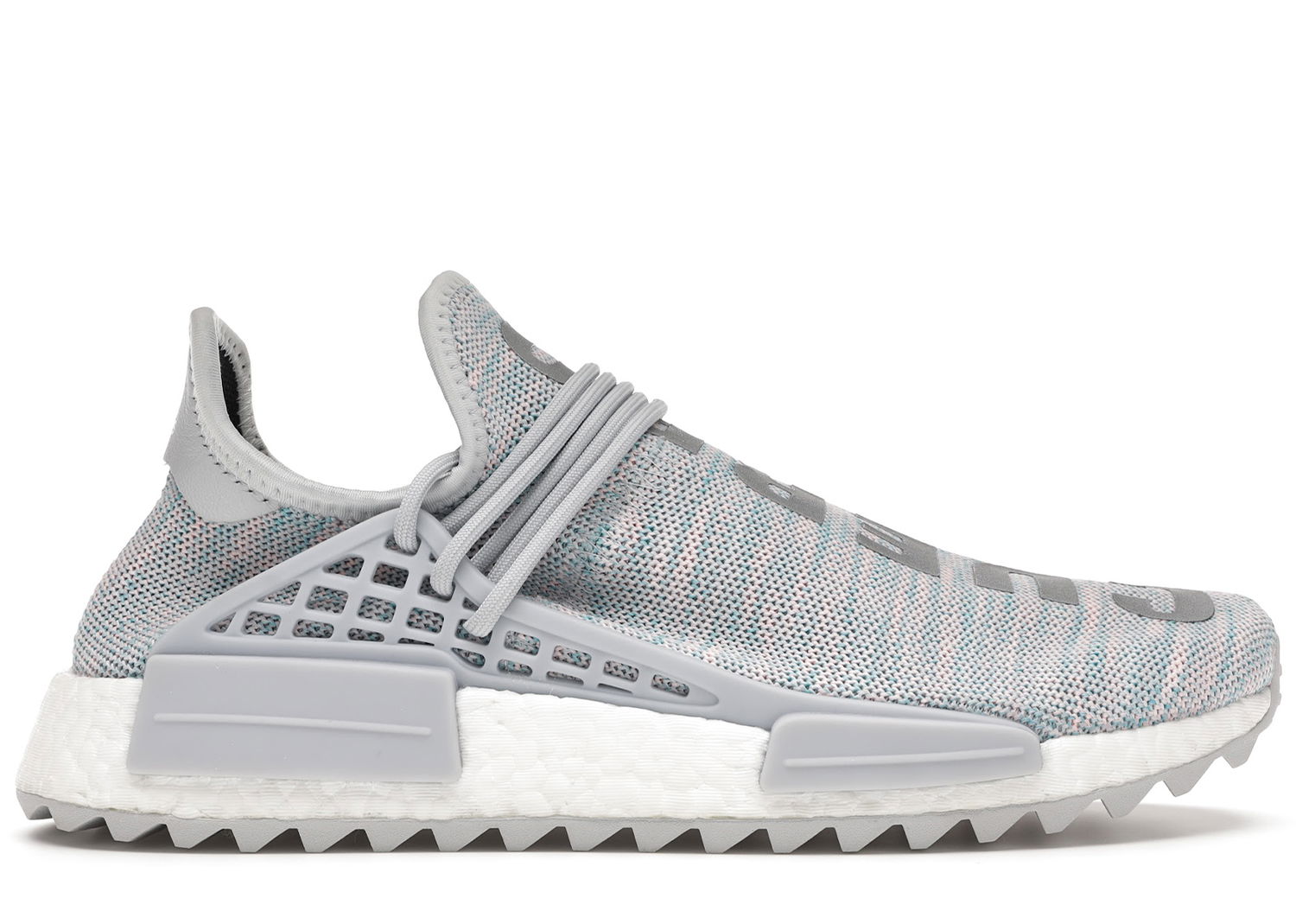 Sneakers og sko adidas Originals Human Race NMD Pharrell x BBC Cotton Candy Grå | AC7358, 0