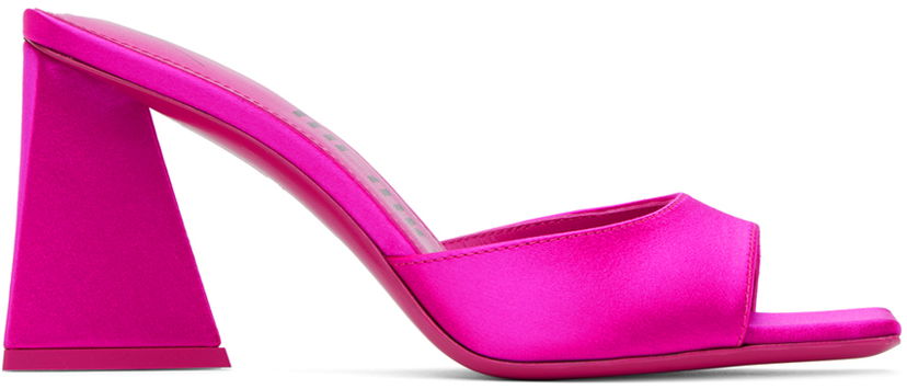 Tøj The Attico Attico Mini Devon Mules Lyserød | 241WS772 G001