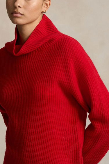 Sweater Polo by Ralph Lauren Wool Turtleneck Sweater Rød | 211910459, 3