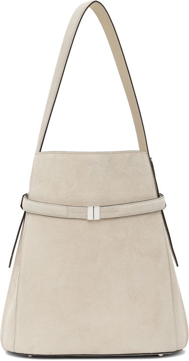 Håndtaske TOTEME TOTEME Belted Suede Bucket Bag Beige | 253-WAL0048-LE0004, 0