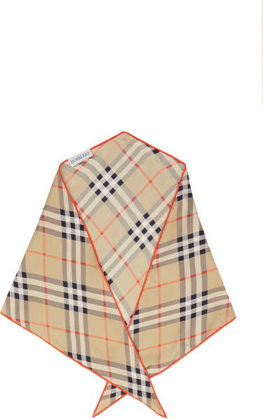 Tørklæde Burberry Diamond Silk Scarf Beige | 8101852, 0