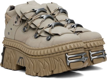 Tøj VETEMENTS VETEMENTS New Rock Fire Platform Beige | UA66SN100S, 3