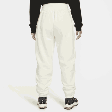 Joggingbukser Nike Sportswear Phoenix Fleece High-Waisted Hvid | DQ5887-133, 4