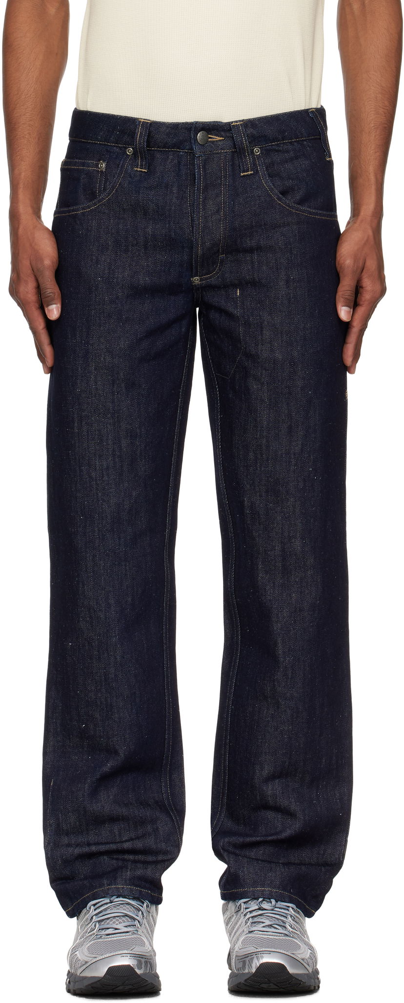 Jeans Maharishi Maharishi 6060 Dragon Hemp Denim Jeans Blå | 6060