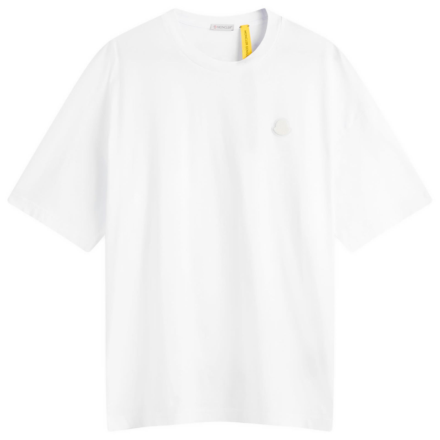 T-shirt Moncler AWGE by A$AP Rocky Short Sleeve T-Shirt, Size Large Hvid | 8C000-02-89AYW-001, 0