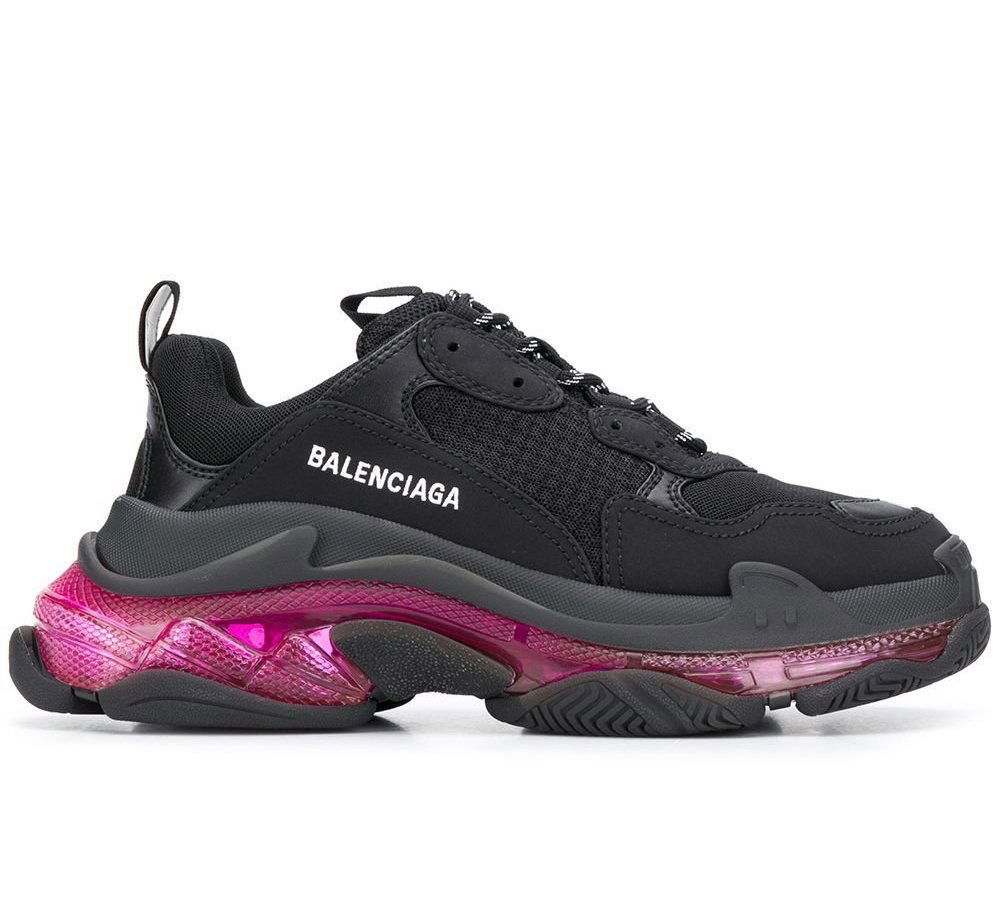 Sneakers og sko Balenciaga Triple S W Sort | 544351W2FR11053, 0