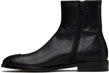 Sneakers og sko Maison Margiela MM6 Maison Margiela Shiny Vegetable Tanned Leather Trunk Boots Sort | S59WU0262 P5000, 2