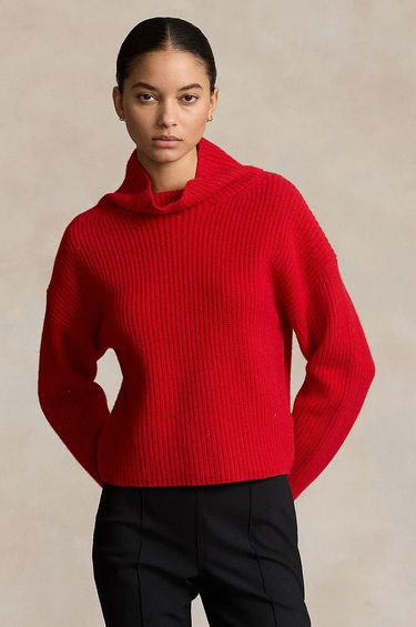Sweater Polo by Ralph Lauren Wool Turtleneck Sweater Rød | 211910459, 0