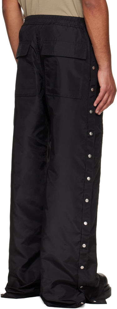 Joggingbukser Rick Owens DRKSHDW Concordians Pusher Elastic Waist Wide-Leg Track Pants Sort | DU02E7393 NCV, 2