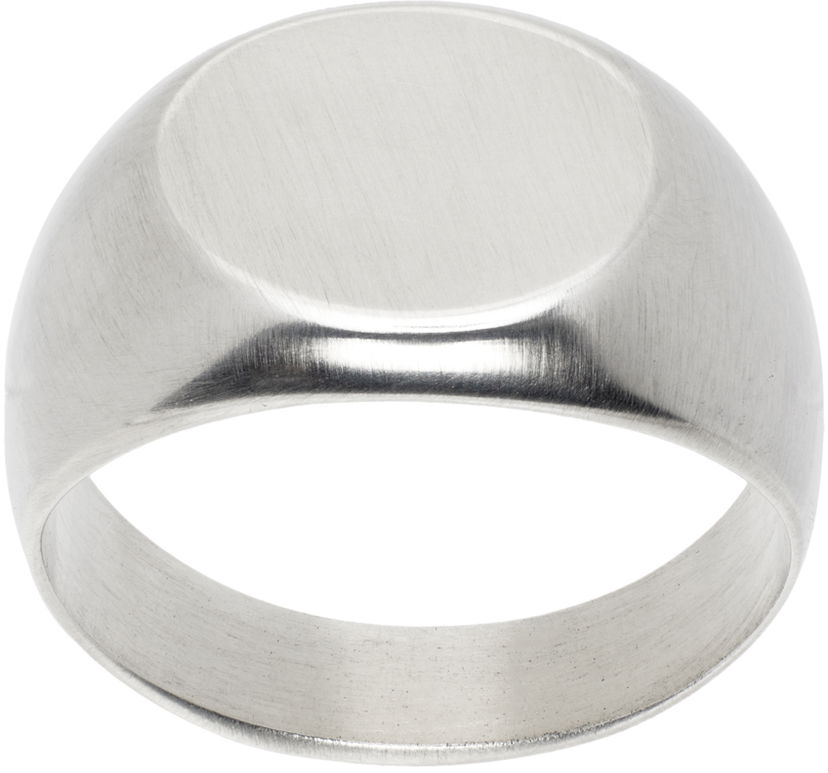 Ring Jil Sander Classic Chevalier Ring Grå | J29UQ0002 P4865