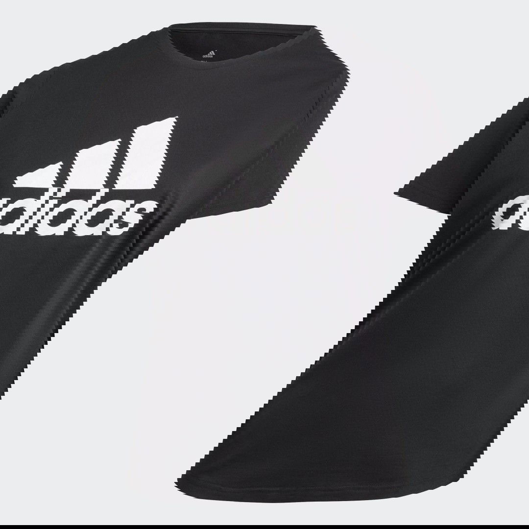 T-shirt adidas Originals Essentials Logo Tee (plus size) Sort | GS1378, 1