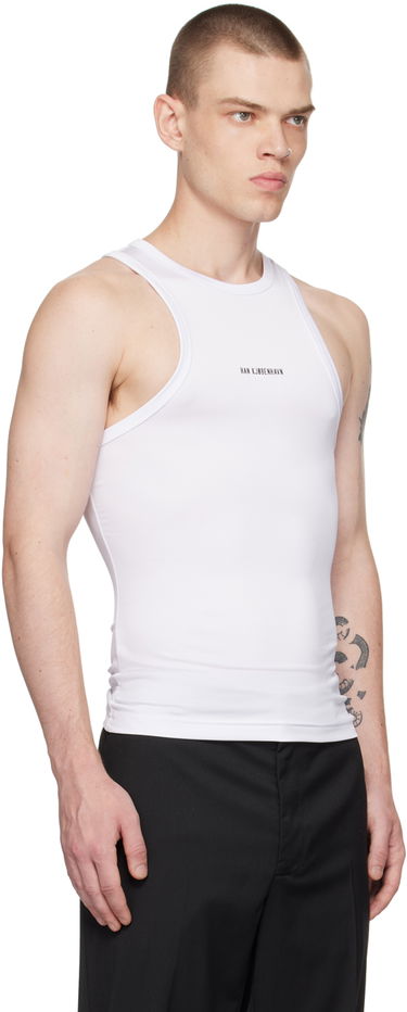 Tanktop Han Kjøbenhavn Designer Bonded Tank Top Hvid | M-132840, 1