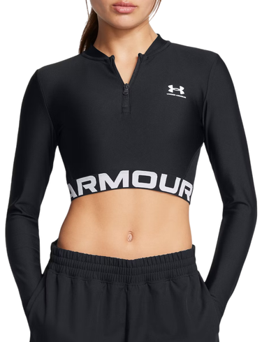 T-shirt Under Armour HeatGear® Rib Shirt Sort | 1388692-001, 0