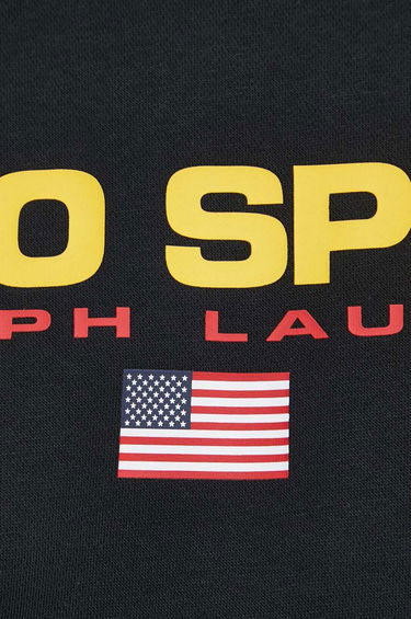 Sweatshirt Polo by Ralph Lauren Black Printed Sweatshirt Sort | 710835770, 4
