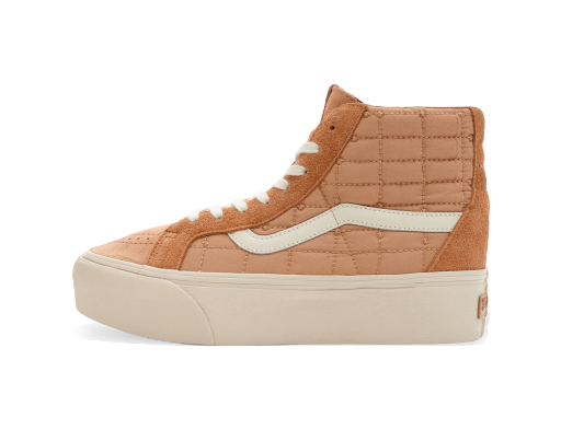 Skateboarding Vans Joe Freshgoods x Sk8-Hi Reissue Platform VLT LX "Caramel" Brun | VN0007PWCAM1
