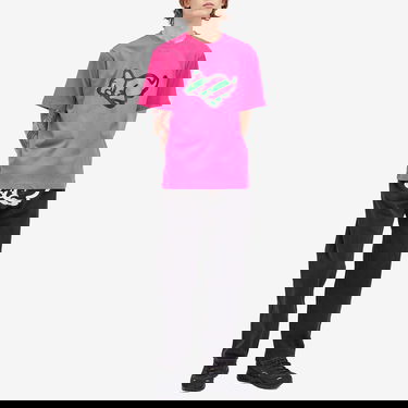 T-shirt BBC IceCream ICECREAM Running Dog Graphic Tee, Size Large Lyserød | IC24459-PNK, 4