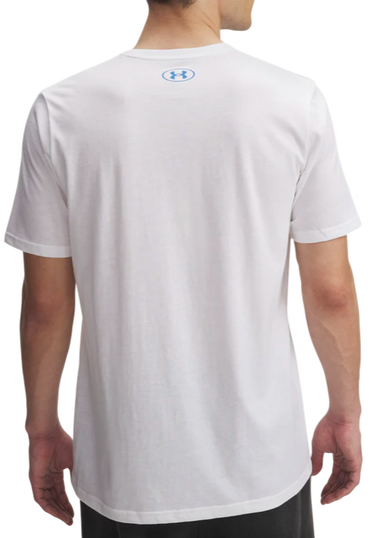 T-shirt Under Armour Triple Stack Logo Short Sleeve T-Shirt Hvid | 6004173-100, 3