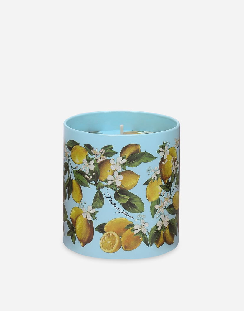 Home decor Dolce & Gabbana Dolce & Gabbana Lemon Scented Glass Candle Turkis | TCC159TCAG3U0070