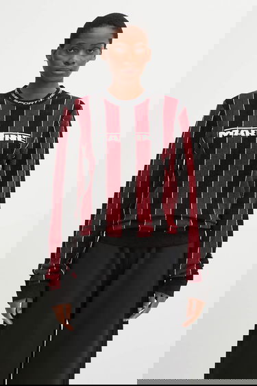 Sweater Martine Rose Martine Rose Sporty Logo Crew Striped Long-Sleeve Sweater Flerfarvet | 982YA20027, 0