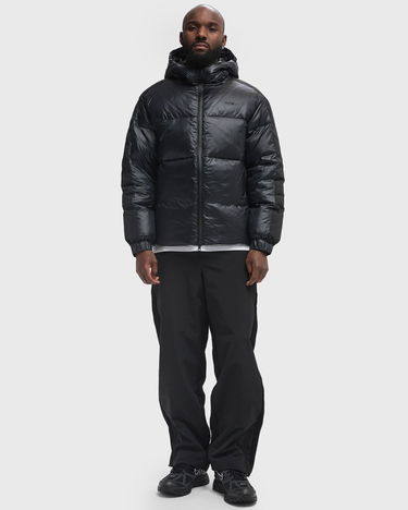 Puffer jakke Arte Antwerp Shiny Puffer Jacket Sort | AW24-077J-BLACK, 1