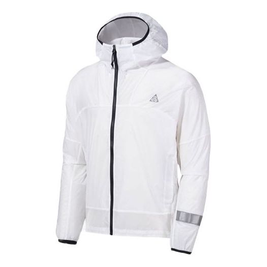 Vindjakke Nike ACG ACG Cinder Cone Woven Reflective Hooded Jacket Hvid | DR8862-100
