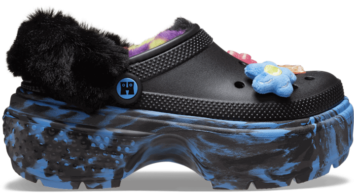 Sneakers og sko Crocs Happy Socks X Stomp Lined Clogs Sort | 211797-0NQ, 0