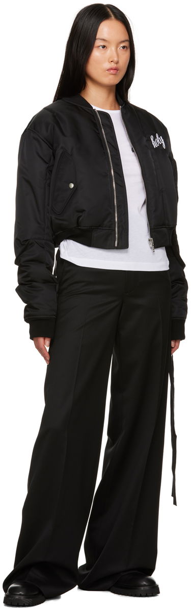 T-shirt Ann Demeulemeester Dagmar Embroidered Logo T-Shirt Hvid | 2302-W-JTS02-23-FA206-001, 3