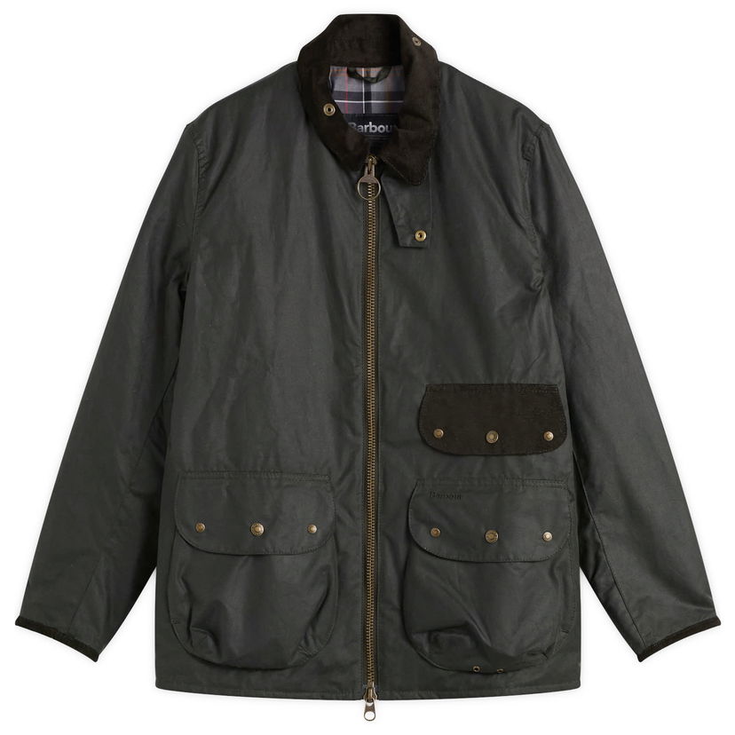 Jakke Barbour Jig Wax Jacket Grøn | MWX2476SG51