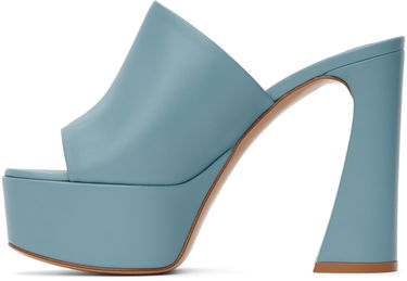 Sneakers og sko Gianvito Rossi Gianvito Rossi Holly Mule Platform Sandals Blå | G16990.70RIC.NAP, 2
