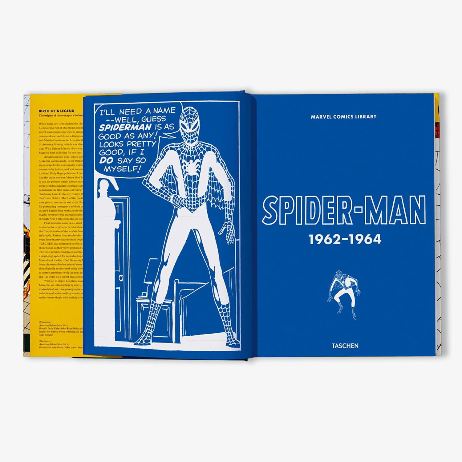 Bog og blad TASCHEN The Amazing Spider-Man Comics Library 1962-1964 Taschen Flerfarvet | TA577878, 1
