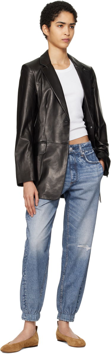 Jeans rag & bone Miramar Terry Jogger Lounge Pants Blå | WCW23F70008200, 3