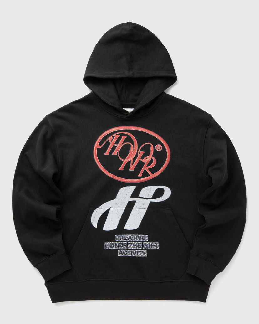 Sweatshirt Honor The Gift Pop Art Graphic Hoodie Sort | HTG250352-BLK