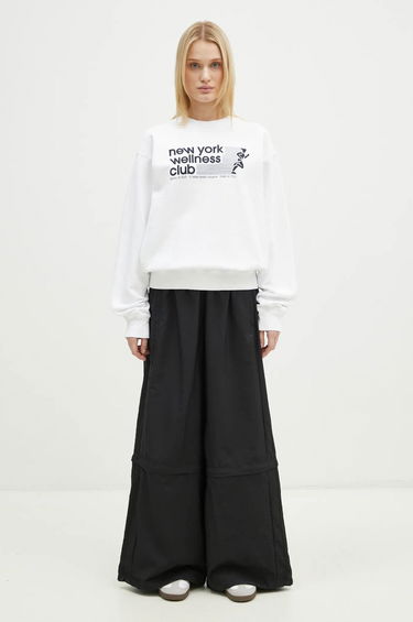 Sweater Sporty & Rich Sporty & Rich USA Wellness Club Sweatshirt Hvid | ST071506128WH01, 4