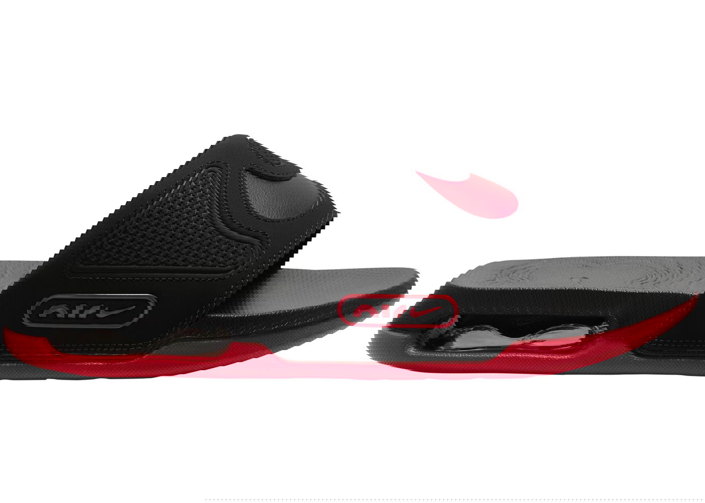 Sneakers og sko Nike Air Max Cirro Slide Black University Red Sort | DC1460-002, 0