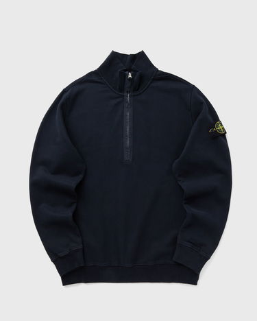 Sweatshirt Stone Island Long Sleeve 1/4 Zip Sweatshirt Mørkeblå | K2S156100068S0A20.V0020, 2