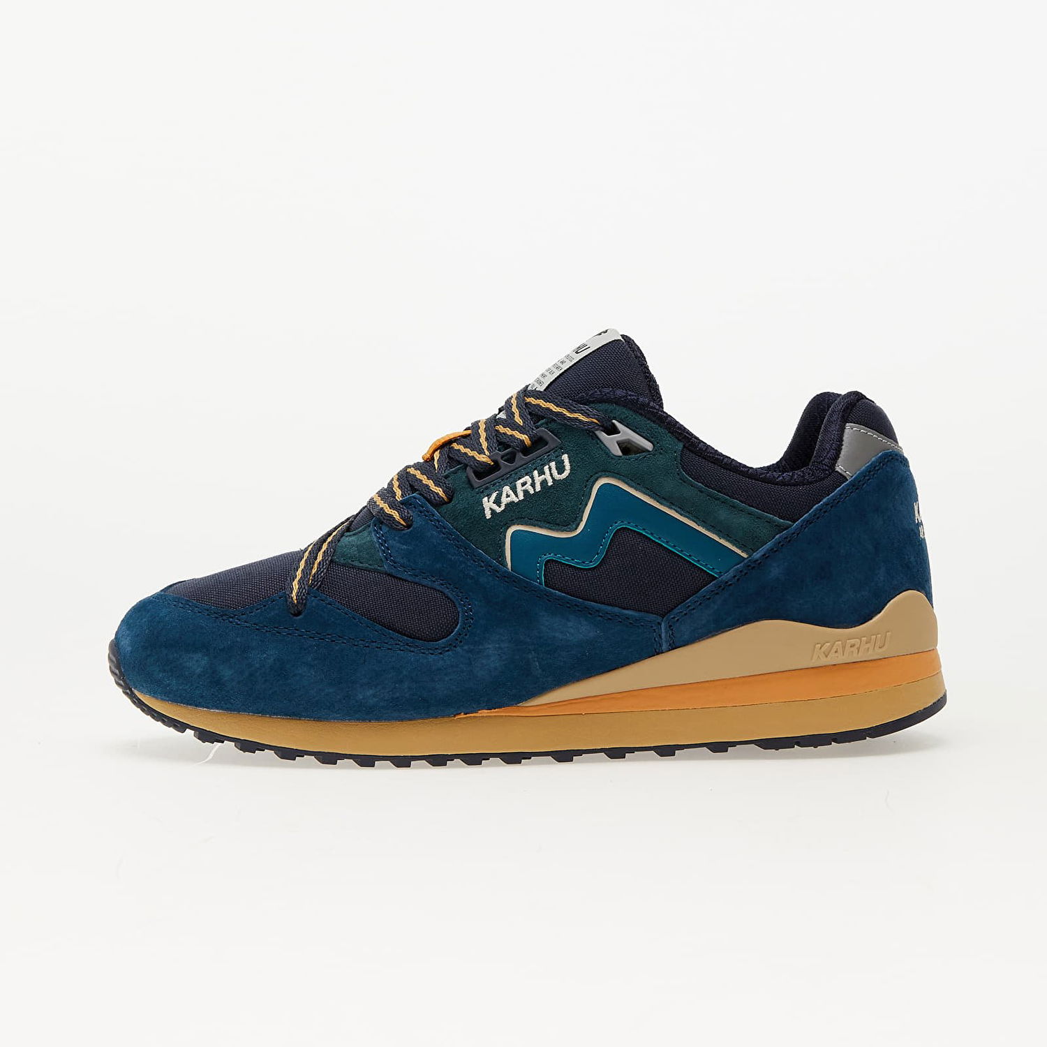 Sneakers og sko Karhu Synchron Classic Reflecting Pond/ Deep Lagoon Brun | F802680, 0