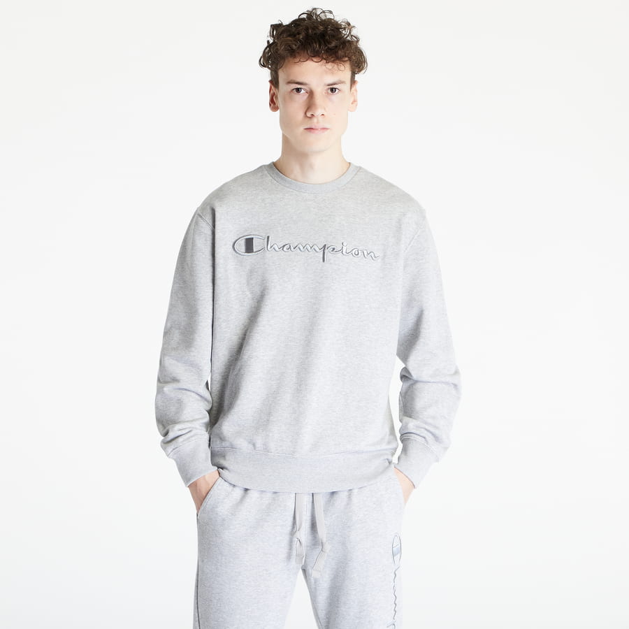 Sweatshirt Champion Crewneck Sweatshirt Grå | 218487 CHA EM031, 0