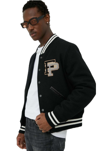 Jakke Filling Pieces bomber Sort | 81422201863