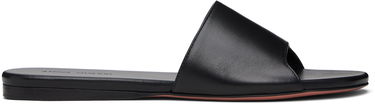 Tilbehør Amina Muaddi Amina Muaddi Bianca Sandals Sort | BIANCA FLAT, 0