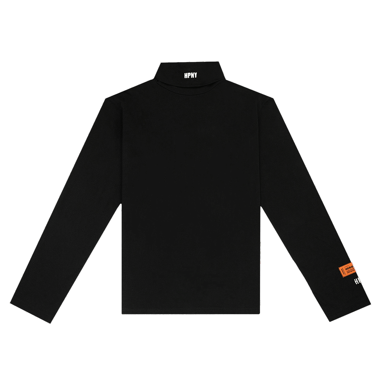 Sweater HERON PRESTON HPNY EMB Rollneck Sort | HMAB027C99JER0021001, 0