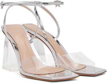 Sneakers og sko Gianvito Rossi Cosmic 85 Heeled Sandals Metalisk | G32208-85PLX-GME, 3