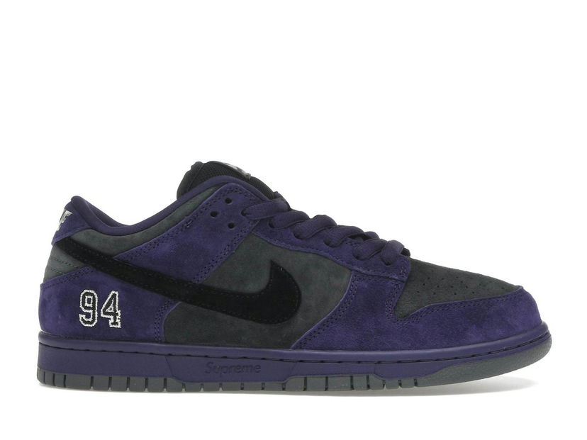 Sneakers og sko Nike SB Supreme x Dunk Low "Ink" Lilla | HQ8487-500