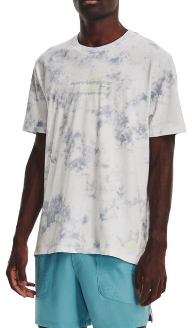 T-shirt Under Armour Run Anywhere Tee Hvid | 1376500-006, 0